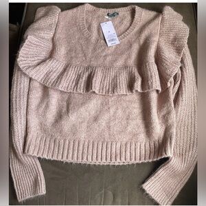 Women's Size Medium Crewneck Pullover Sweater Top Shirt Long Sleeve